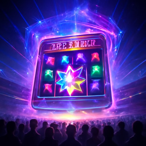 betjee Starburst neon reel screen